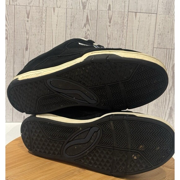 VTG Vans Camacho Skate Shoe Fat Tongue Puffy Era Skate Shoes Black Sz 11 Rare 01 main image 8